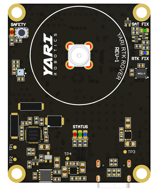YARI F9P RTK ROVER (L1/L2)