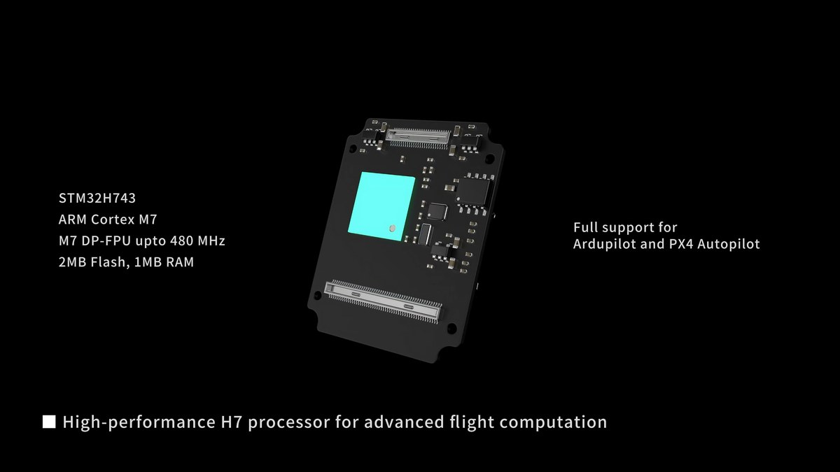 YARI V6X industrial UAV flight controller standard set with redundant autopilot architecture