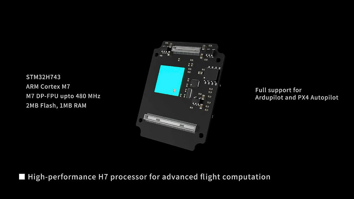 YARI V6X modular flight controller hardware showing PAB carrier and autopilot module